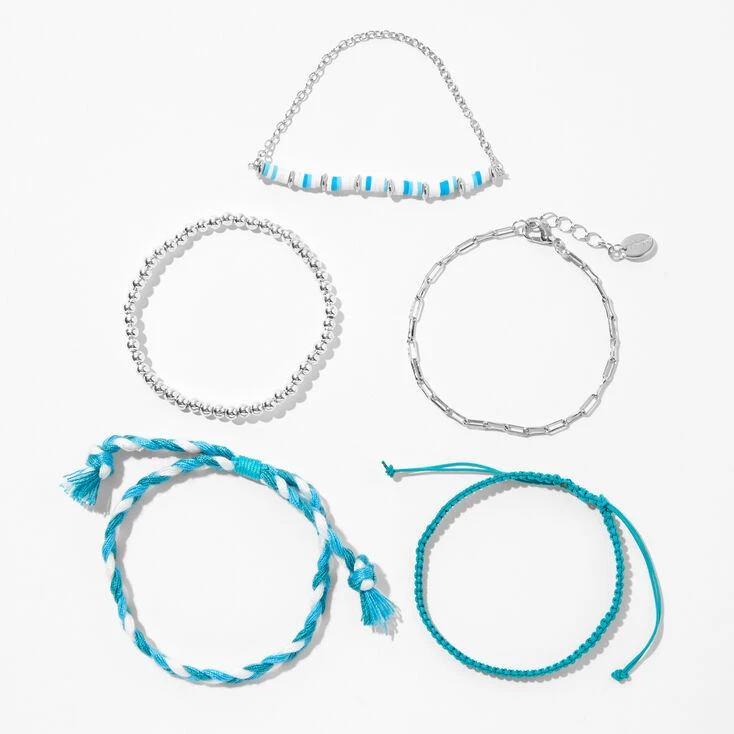 Best reviews of ๐ Claire's Silver & Blue Beaded & Woven Bracelet Set - 5 Pack ๐ 1 Best reviews of ๐ Claire's Silver & Blue Beaded & Woven Bracelet Set - 5 Pack ๐