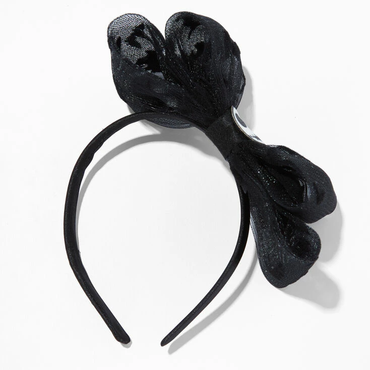 Top 10 😍 Claire's ©Disney Nightmare Before 🎁 Christmas Jack Skellington Bow Headband 🧨 1 Top 10 😍 Claire's ©Disney Nightmare Before 🎁 Christmas Jack Skellington Bow Headband 🧨