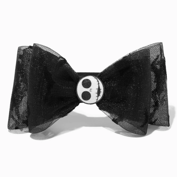 Top 10 😍 Claire's ©Disney Nightmare Before 🎁 Christmas Jack Skellington Bow Headband 🧨 2 Top 10 😍 Claire's ©Disney Nightmare Before 🎁 Christmas Jack Skellington Bow Headband 🧨 - Image 2