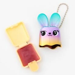 Flash Sale 💯 Claire's Pucker Pops® Rainbow Metallic Bunny Lip Gloss - Cotton 🍬 Candy ✨