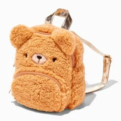 Deals ๐ Claire's Club Sherpa Bear Tiny ๐ Backpack ๐